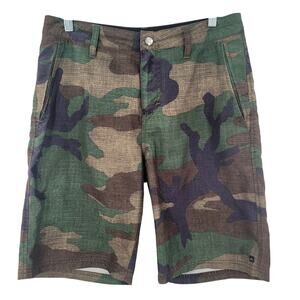 Quiksilver Amphibian Hybrid Shorts Size 31 Camo